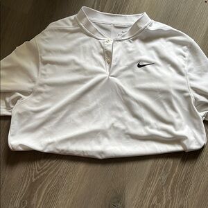 Nike Men's White Polo Shirt